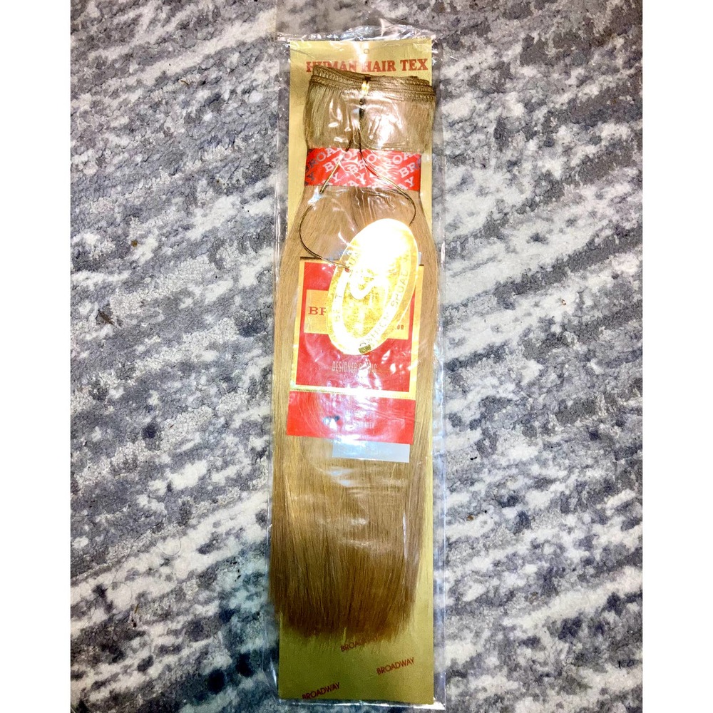 1 pack Indian 14 Inch Blonde Silky Hair Extensions Human Hair